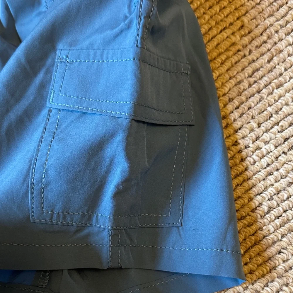 NWT OshKosh B'gosh Country Blue Teal Above-the-Knee Shorts size 7